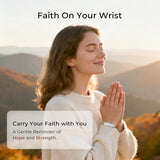 BELELA Daily Bible Verse NFC Bracelet for Women – Tap or Scan to Read Scripture on Phone, Christian Mother’s Day Gift for Mom & Loved Ones, Inspirational Christian Jewelry