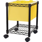 Lorell LLR62950 Compact Mobile Wire Filling Cart