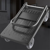Effortless Push Cart Dolly Moving Folding Platform Hand Truck
