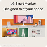 LG 34SR60QC-W 34-inch QHD (3440x1440) Curved Smart Monitor with Streaming