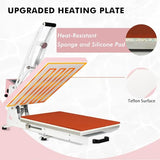 Semi-Auto Sublimation Heat Press Machine for T-Shirts Ceramics, Bags, Cushion and More,