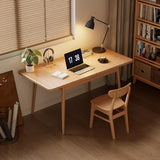 Muwuele Solid Wood Extendable Dining Table for 4-8 People