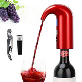 Electric Wine Aerator Dispenser Set – Automatic Wine Decanter & Pourer with LED Display, 200ml Smart Pour Control, Rechargeable Wine Pump