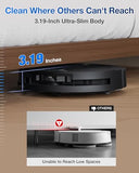ECOVACS DEEBOT T50 Omni Robot Vacuum and Mop, 3.19” Ultra-Slim, 15,000Pa Suction, ZeroTangle 2.0, TruEdge Edge Cleaning, AIVI 3D Obstacle Avoidance, Auto Mop Wash & Dry, Self-Emptying