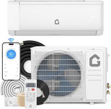 GarveeLife 12,000 BTU Mini Split Air Conditioner with Heater, 21 SEER2 High-Efficiency Ductless Inverter, 230V Smart AC with WiFi and Remote Control, Easy Installation Kit, Cools Rooms up to 750 Sq.Ft