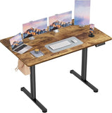 45 x 24 Inches Sit Stand up Desk, Sit Stand Height Adjustable Home Office Desk