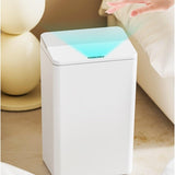 BXFIRS Household Smart Trash Cans are Automatic in The Kitchen Bedroom Bathroom ABS Garbage bin(OneColor)