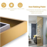 7-Piece Black Floor-to-Ceiling Room Divider Sn - Metal nding Partit for Home, Office, Bedroom Cubicles, DIY Privacy Solut anSpace Separat