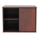 Alera ALELS593020ES Open Office 29-1/2 in. x 19-1/8 in. x 22-7/8 in. Low Storage Cabinet Credenza - Espresso Alera