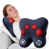 BOB AND BRAD Cordless Back Massager with Heat FSA Eligible HSA, Shiatsu Back Massager for Pain Relief Deep Tissue, 3D Kneading Massage Pillow for Pain Relief, Soothing Full-Body Relief for Family