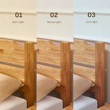 Softa Venso Queen Solid Wood Bed Frame with Headboard, 1100 Lbs Heavy Duty Rubberwood Platform Bed, 15-Min Tool-Free Assembly, Quiet Stable Support, Japanese Japandi Design, No Box Spring Needed