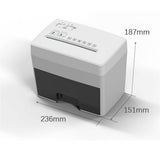 ZSRUIKJN Paper Shredder Office and Household Mini Electric File Classified
