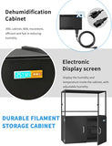 VCGGAIP 3D Printer Stand Multiple Printers Filament Storage