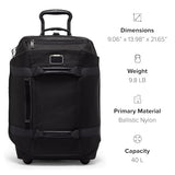 TUMI - Alpha Bravo International 2-Wheeled Duffel Backpack Carry-On