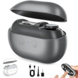 3 in 1 Electric Nail Clipper, Automatic Nail Trimmer with Built-in Nail Grinder & Polisher, Easy to Use for Adults Seniors Kids, USB Rechargeable, Quiet & Safe Manicure Tool, Daily Manicure Supplies