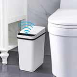 Trash Can 2.2 Gallon Automatic Motion Sensor Rubbish Can with Lid Electric Anborry