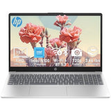 HP 15.6" Laptop Computer, Intel N100 Quad-Core 3.4GHz