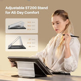 HUION Kamvas Pro 16 Drawing Tablet with Screen,120% sRGB, Touch Bar,15.6"