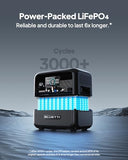 BLUETTI AC70 Solar Generator with 100W Solar Panel (Ships Separately), 768Wh Portable Power Station with 2 1000W (Power Lifting 2000W) AC Outlets, 0-80% in 45 Min, LFP Backup Power for Camping, Trip