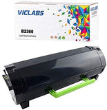 Compatible B2360DN 2360D Toner Cartridge High Yield for use in Dell B2360d, B2360dn, B3460dn, B3465dn