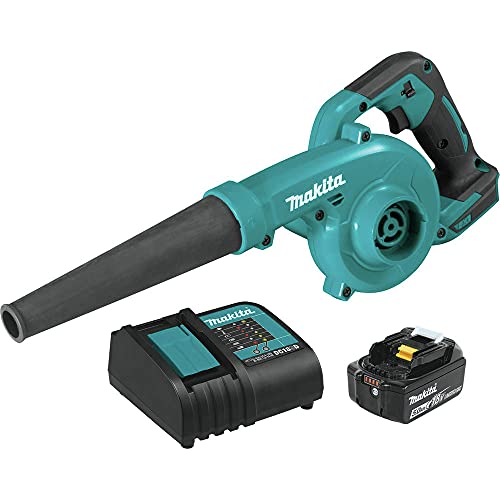 Makita XBU05ST1 18V LXT® Lithium-Ion Cordless Blower Kit (5.0Ah) Teal
