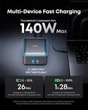 Anker Prime TB5 Docking Station, 14-in-1 Thunderbolt 5 Dock with 120Gbps Max Transfer