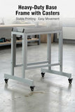 16x24 Inch Manual Clamshell Heat Press,110V 2000W Digital Control with Infrared Positioning