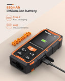 Tadeto Green Laser Measurement Tool, 393ft /120M Dual Green Laser Measuring Tool, Rechargeable Laser Measure Meter with Backlit LCD Display