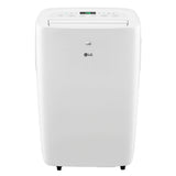 LG 7,000 BTU (DOE) 10,000 BTU (ASHRAE) Portable Air Conditioner, 115V, Cools 300 Sq.Ft. (12' x 25' Room Size), Quiet Operation, LCD Remote Control, and Window Installation Kit, White