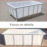 Industrial Dollies, Ergonomic Handle Portable Moving Cart, Heavy Duty Hand Push Material Transport Trolley for Warehouse