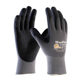 ATG MaxiFlex PIP 34-874/XL MaxiFlex Ultimate, Foam Nitrile Palm Coated Gloves, Gray, XL (Pack of 3)