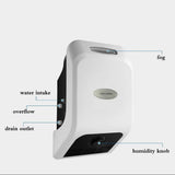 Humidifier Wall-Mounted Ultrasonic Mist 43L Direct Connect Waterline Silent Sprayer for Commercial Home Grow Room Garden Industrial