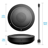 USB Speaker Phone 360° Omnidirectional Microphone Portable Conference Speakerphone Echo Cancellation KAYSUDA