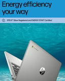 HP Chromebook 14 Laptop, Intel Celeron N4120, 4 GB RAM, 64 GB eMMC, 14" HD Display, Chrome OS, Thin Design