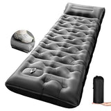KASBAH Camping Sleeping Pad,Extra Wide 6 inch Thick Inflatable Sleeping Pads with Built-in Foot Pump and Pillow,Ultralight Camping Mat Gear for Outdoor Hiking,Camping