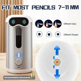 deli Electric Pencil Sharpener, Fully Automatic Pencil Sharpener for 7-11mm Colored/Jumbo Pencils