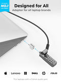 Laptop Lock Adapter for Security Lock | Adds Security Slot To Any Laptop inc MacBook