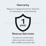 Seagate Expansion 20TB External Hard Drive HDD - USB 3.0, with Rescue Data Recovery Services