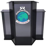 Kingdom Personalized KLL3GP 3-Piece Acrylic Pulpit