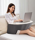 Lap Desk Pillow with Cooling Memory Foam – Gaming Cushion for Bed, Laptop Support