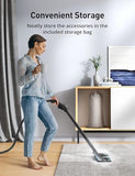 Carpet Steam Cleaner for Home, 293°F 58 PSI Powerful Multipurpose Handheld Steam Mop, 21 Attachments, 50Oz Capacity, Heavy Duty Steamer for Carpets, Floors, Cars, Tiles, Crack Cleaning, Turquoise