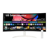 LG 34SR60QC-W 34-inch QHD (3440x1440) Curved Smart Monitor with Streaming