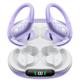 Cancelling Earbuds Wireless Bluetooth Headphones Ear Buds 90Hrs Playback Stereo Bass Earphones with Mic Over-Ear Hooks