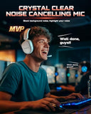 NUBWO Wireless Gaming Headset for PS5/PS4, PC, Laptop, Mac, 20ms Low-Latency, 80Hr, Zero Interference, PS5 Headset with 2.4GHz USB/Type-C, 7.1 Surround Sound, Bluetooth Gaming Headphones with Mic