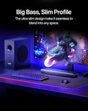 OXS S21 2.1 Channels Sound Bar with Subwoofer, Precision Sound with Deep Bass,240W Power, 3 EQ Modes, for Home Theater/Music/Game, for TV, PC, Xbox, PS4/5, Phone, Ultra Compact, Simple Setup, Black