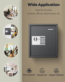 70 Position Key Cabinet with Combination & Key Lock Wall Mounted Security Keys Safe Key