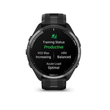 Garmin Forerunner® 965, Running Smartwatch, 47mm, Black/Powder Gray