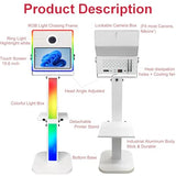 Photo Booth with Printer Included, Portable Mirror Photo Booth 15.6" Touch Screen