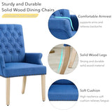 adochr Upholstered Fabric Accent Dining Chair