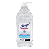 Advanced Instant Hand Sanitizer, 2-Liter Bottle, 4 per Carton